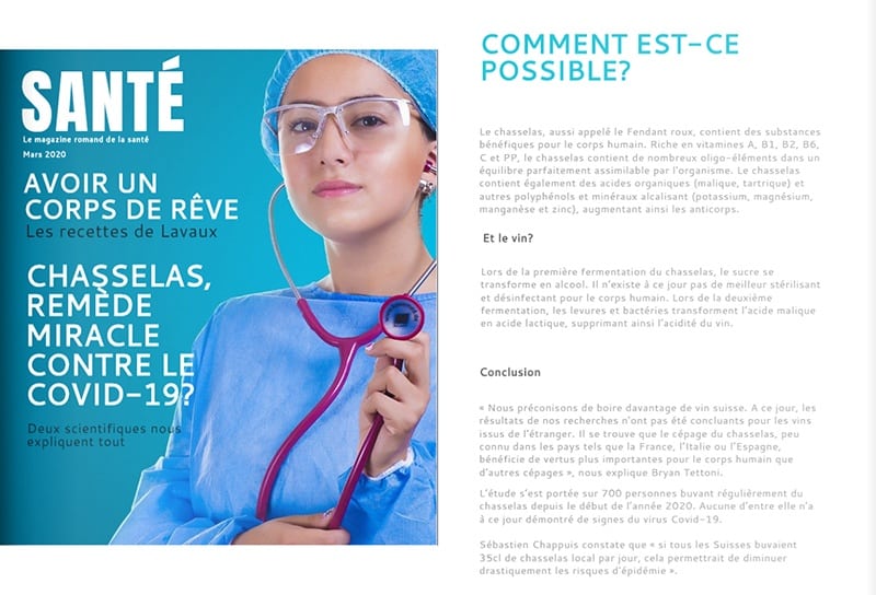 Magazine Santé Suisse
