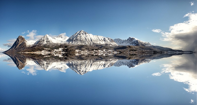 Fjord en Norvège
