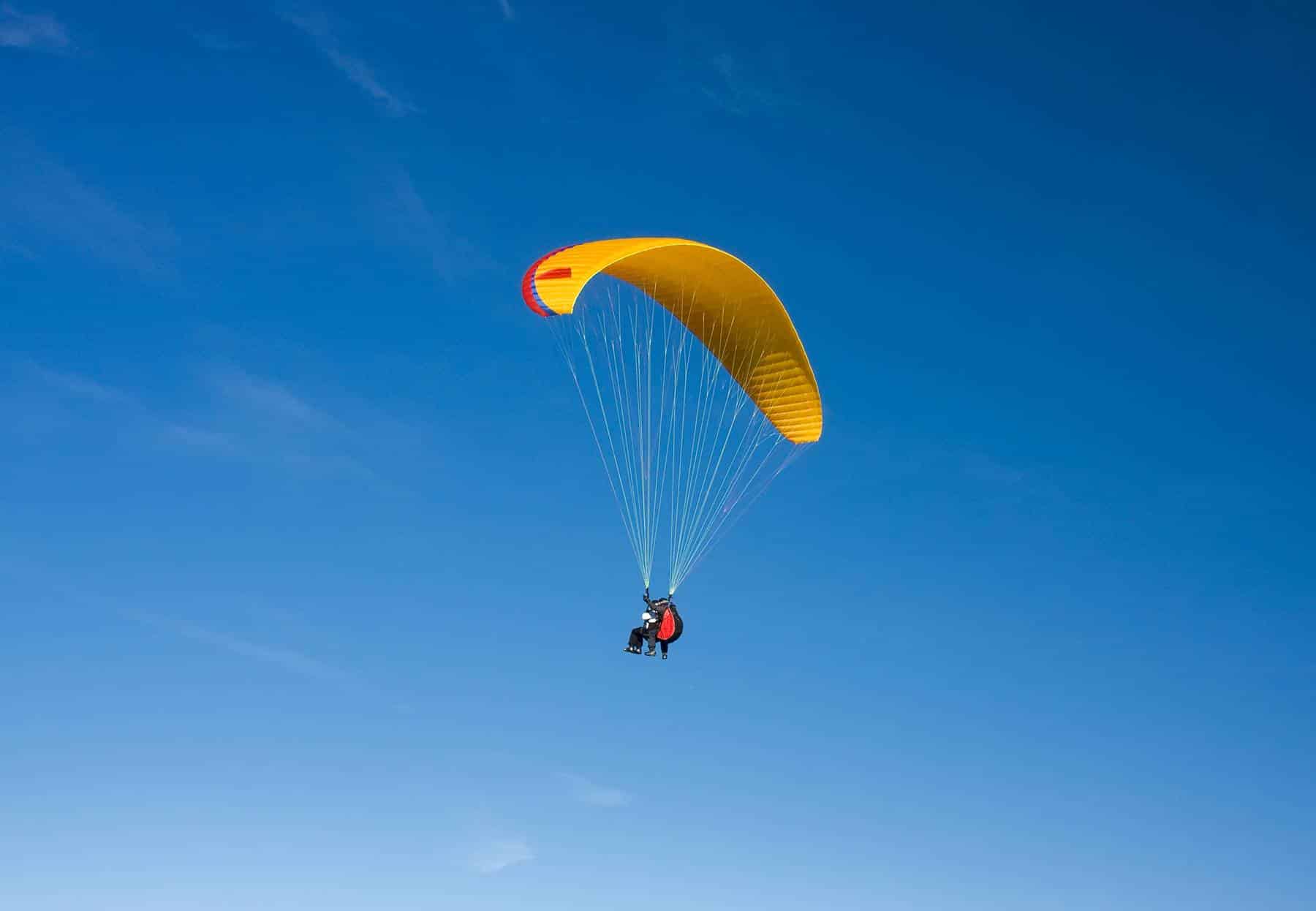 baptême en parapente